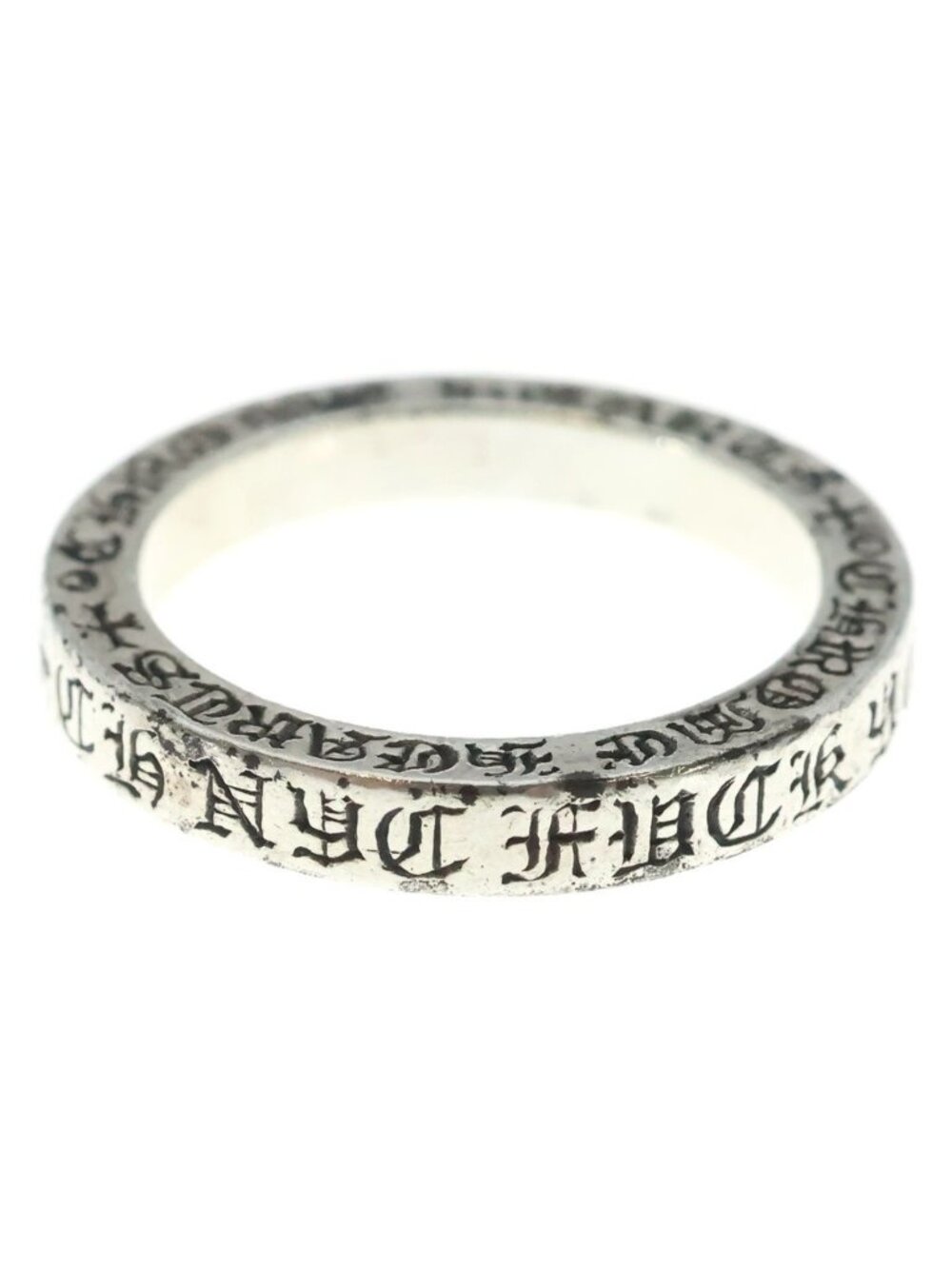 Chrome Hearts Spacer Nyc Limited Silver Ring